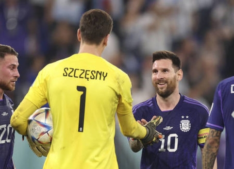 W. Szczesny pralaimėjo lažybas Lioneliui Messi