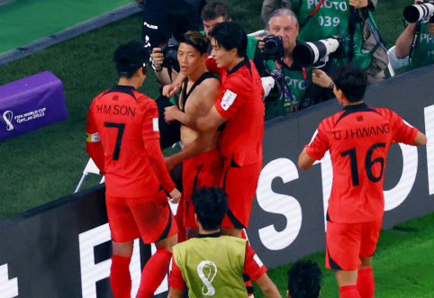 Pietų Korėja netikėtai prasibrovė į pasaulio čempionato aštuntfinalį