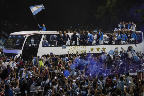 Po pergalės pasaulio čempionate – papildomas laisvadienis Argentinoje