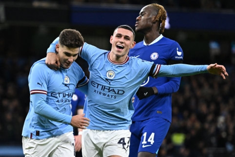 FA taurė: „Man City“ pasiekė triuškinamą pergalę prieš „Chelsea“ 