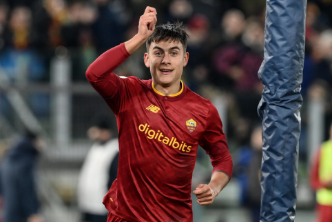 P. Dybala įvartis nutiesė „Roma“ ekipai kelią į Italijos taurės ketvirtfinalį