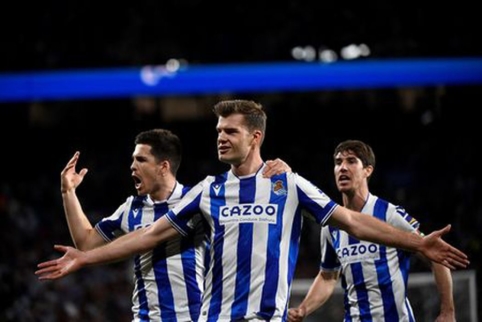 Baskų derbyje triumfavo „Real Sociedad“