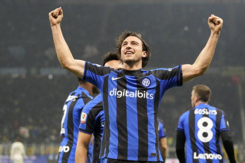 Italijos taurė: „Inter“ ketvirtfinalyje palaužė „Atalanta“ futbolininkus