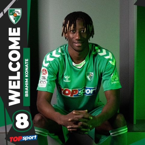 „Kauno Žalgirio“ klube – vidurio saugas B.Konate