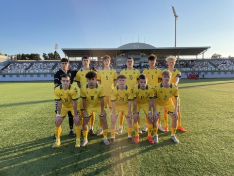 UEFA U16 rinktinių Development turnyre – antroji lietuvių pergalė