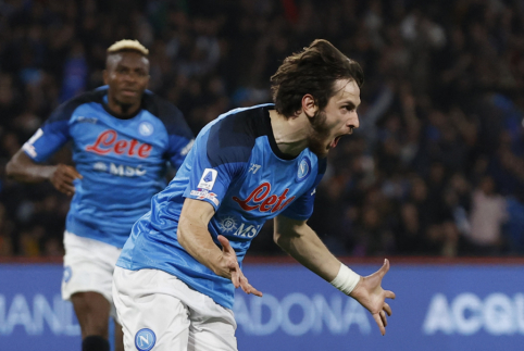 „Napoli“ namuose susitvarkė su „Atalanta“ vienuolike