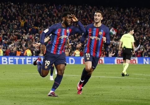 Milžiniškas žingsnis link titulo: „Barcelona“ po F. Kessie įvarčio triumfavo „El Clasico“