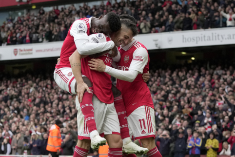„Arsenal“ šventė triuškinamą pergalę savo tvirtovėje