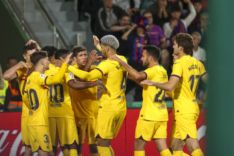 „Barca“ išvykoje sutriuškino „Elche“ ekipą