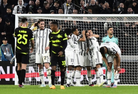 „Juventus“ išvargo pergalę prieš „Sporting“