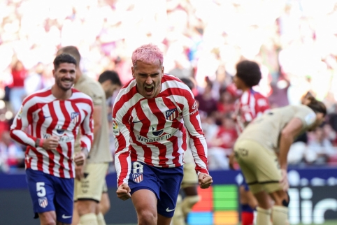 A. Griezmanno dublis nukalė pergalę „Atletico“ ekipai