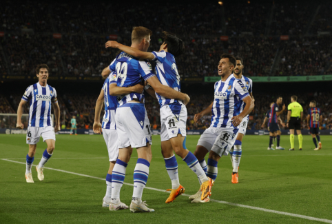 „Real Sociedad“ Ispanijoje iškovojo svarbią pergalę