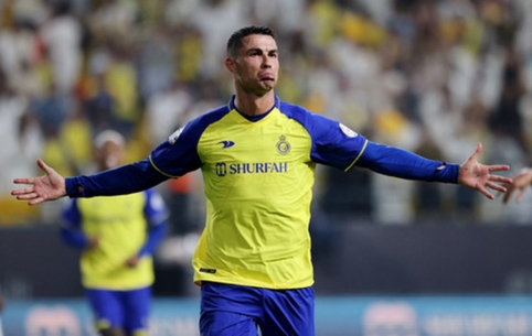 C. Ronaldo įvartis išsaugojo „Al-Nassr“ ekipos šansus triumfuoti Saudo Arabijoje