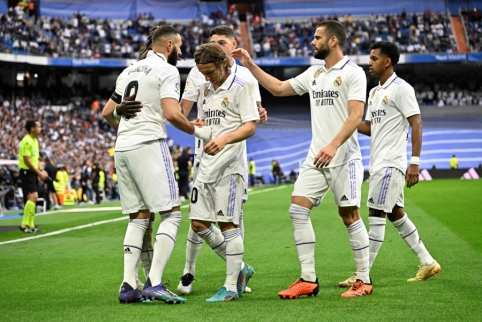 Madrido „Real“ namuose išplėšė pergalę prieš „Rayo Vallecano“ ekipą