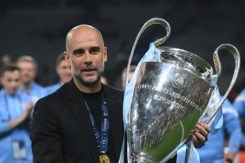 P. Guardiola: „Aš Europos čempionas dėl to, nes vienas puolėjas neišnaudojo progos“