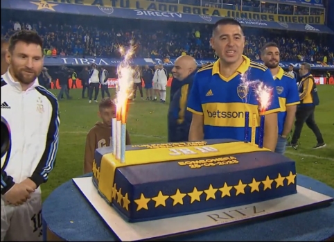 Legendiniame „La Bombonera“ stadione įvyko Riquelme atsisveikinimas