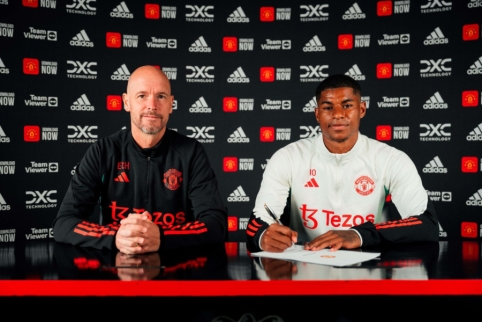 Oficialu: M. Rashfordas pasirašė naują kontraktą su „Man Utd“