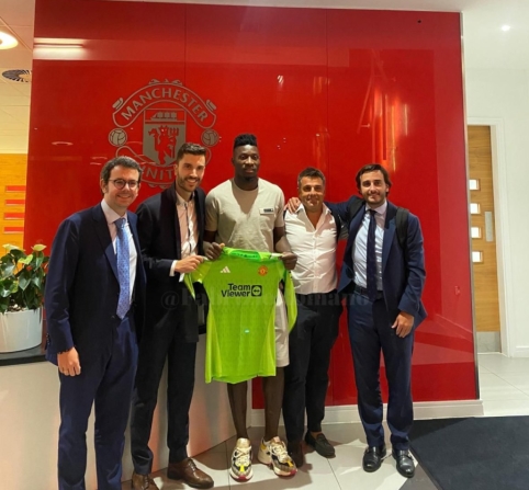 A. Onana perėjo į „Manchester United“ ekipą