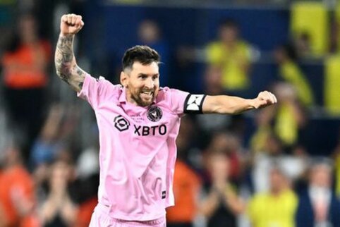 Pirmas Messi trofėjus už Atlanto: Majamio „Inter“ triumfavo dramatiškame Lygos taurės finale