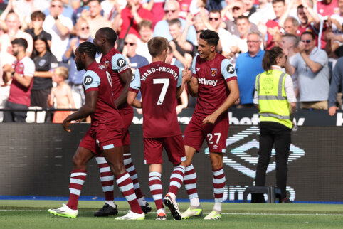 Mažumoje rungtynes baigusi „West Ham“ ekipa susitvarkė su „Chelsea“