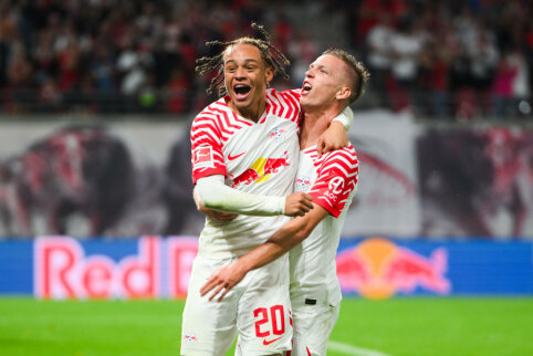 „RB Leipzig“ iškovojo užtikrintą pergalę Vokietijoje