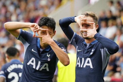 „Tottenham“ sumaišė su žemėmis „Burnley“ ekipą