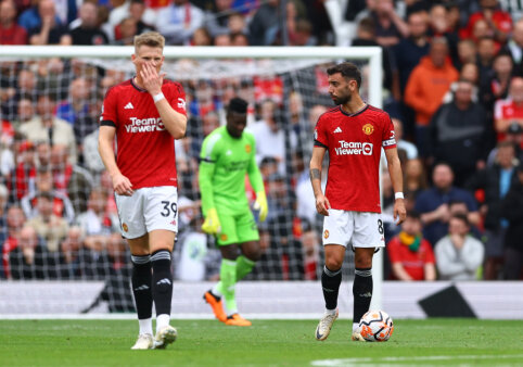 Po pralaimėjimo prieš „Brighton“ – konfliktai „Man Utd“ rūbinėje