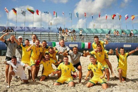 Lietuvos paplūdimio futbolo čempionato startas – birželio 8 d.