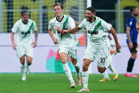 Italijoje „Sassuolo“ su „Salernitana“ sužaidė rezultatyviomis lygiosiomis