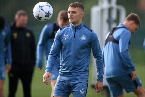 K. Trippier: į rungtynes mano sūnus norėjo išeiti su K. Mbappe, o ne su manimi