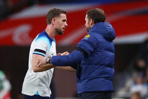 G. Southgate'as: nesuprantu, dėl ko žmonės nušvilpinėja Hendersoną