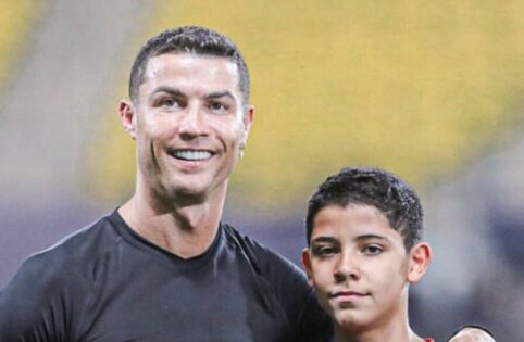 C. Ronaldo sūnus žais už „Al Nassr“ jaunimo komandą