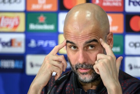 P. Guardiola: „Norėtume jau po pirmųjų 10-ies minučių pirmauti rezultatu 3:0“