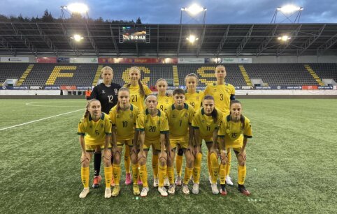 Merginų U19 rinktinė neprilygo Šveicarijos bendraamžėms