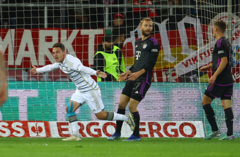 Sensacija Vokietijos taurėje: trečios lygos klubas eliminavo „Bayern“