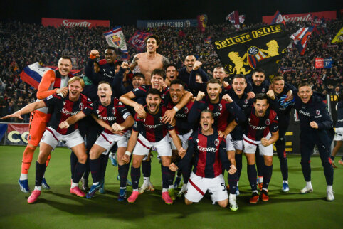 Italijoje – „Lazio“ nesėkmė prieš „Bologna“