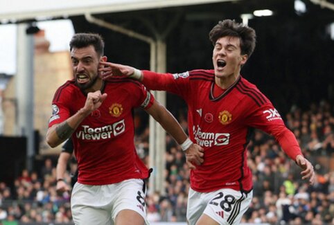 Antrus metus paeiliui: „Manchester United“ vėl išplėšė pergalę „Craven Cottage“ stadione