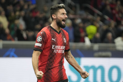 O. Giroud norėtų pratęsti sutartį su „AC Milan“