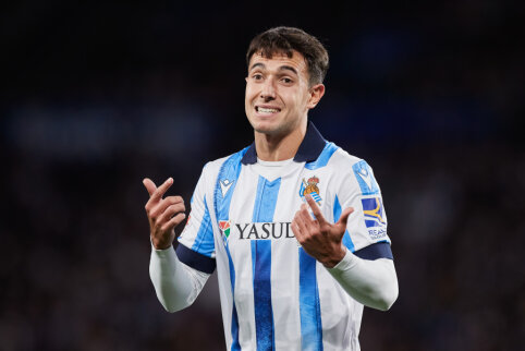 „Real Sociedad“ išvykoje sužaidė lygiosiomis