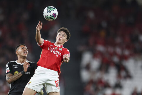 „Benfica“ nesiruošia lengvai atsisveikinti su „Man Utd“ medžiojamu J. Nevesu