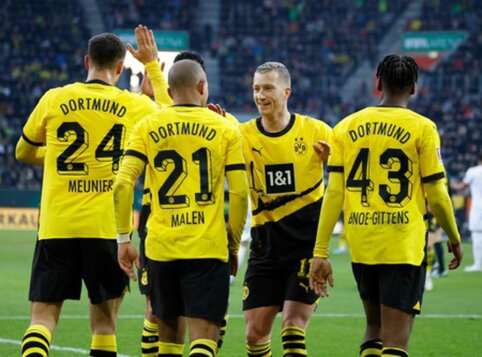 „Borussia“ neišlipa iš duobės Bundeslygoje, „Union“ patyrė pažeminimą „Bochum“ tvirtovėje
