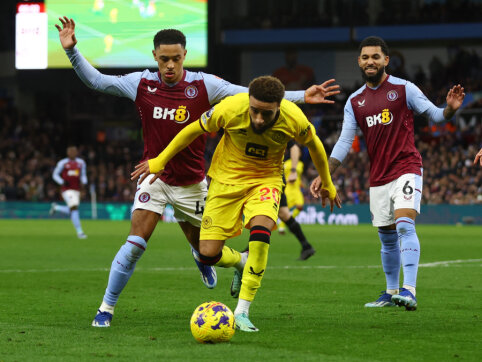 „Aston Villa“ išplėšė tašką mače su „Sheffield“