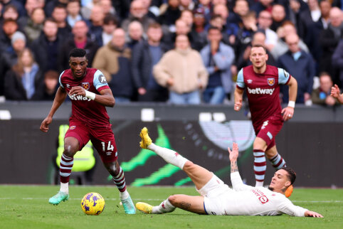 „West Ham“ išrašė dar vieną pralaimėjimą „Man Utd“ ekipai