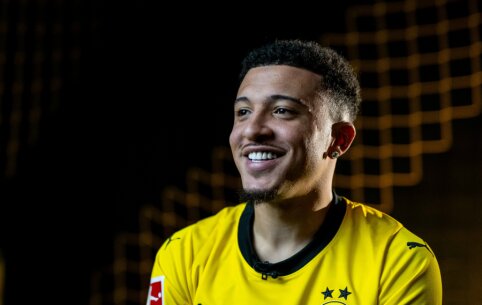 J. Sancho: „Negaliu sulaukti, kol žaisiu futbolą su šypsena veide“