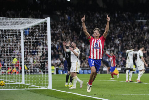 Madrido derbyje – dramatiškos lygiosios