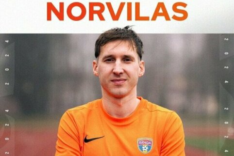 D. Norvilas lieka Gargždų ekipoje