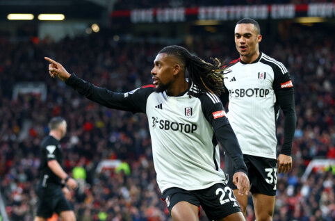 Permainingoje „Man Utd“ ir „Fulham“ kovoje – A. Iwobi pergalingas įvartis