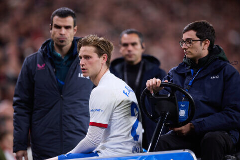 F. de Jongas: „Europos čempionate žaisiu kiek rizikuodamas“
