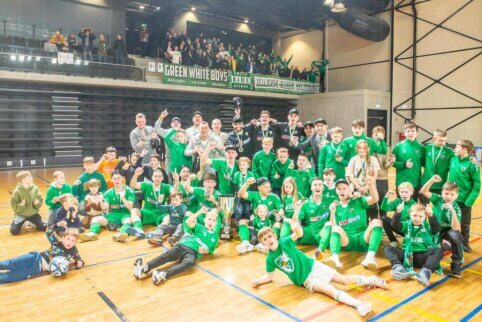 Trečią pergalę finale iškovojęs „Kauno Žalgiris“ – darsyk Lietuvos futsal čempionas