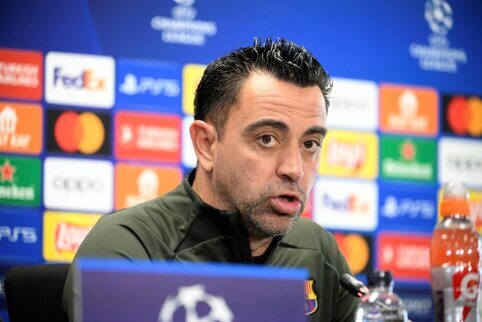 Xavi: „Joanas Laporta man perteikė pozityvias žinutes, nieko daugiau“